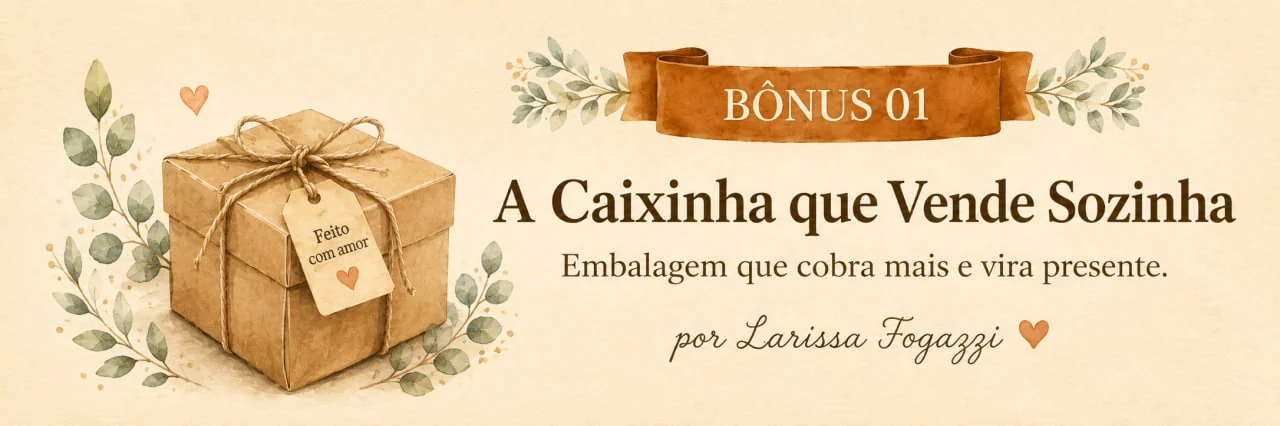 Mockup do Bônus 01: A Caixinha que Vende Sozinha